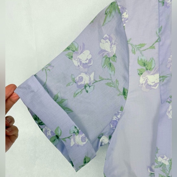 Simple Retro Pastel Purple Floral Midi Wrap Dress Cottagecore Easter Wedding
NWT - Picture 3 of 8